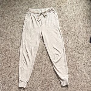 Aerie Cream Joggers